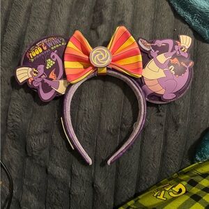 Disney Parks Figment Food & Wine Festival 2024 Ears Loungefly EPCOT Exclusive